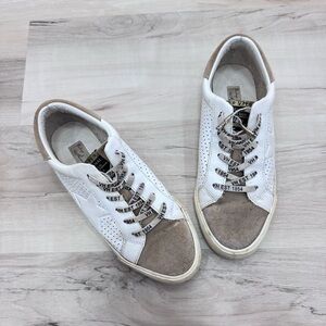 Vintage Havana Light Taupe Multi Leather Brenda Women's  Sneakers Shoes 10